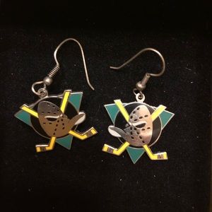 Anaheim Ducks NHL earrings